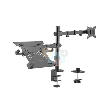17”-32” monitoriaus ir 10”-15.6” nešiojamo kompiuterio laikiklis 17”-32” monitoriaus ir 10”-15.6” nešiojamo kompiuterio laikiklis