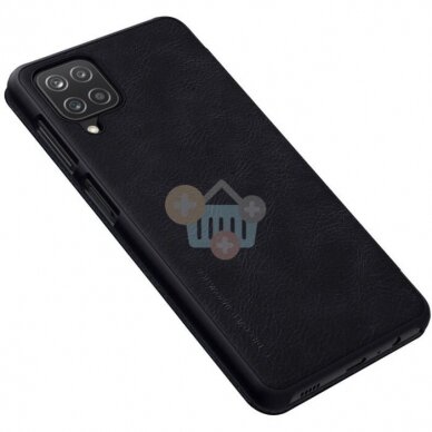 Samsung Galaxy A12 dėklas Nillkin Qin Leather (juodas) +++ TOP Kokybė 4 Samsung Galaxy A12 dėklas Nillkin Qin Leather (juodas) +++ TOP Kokybė 4