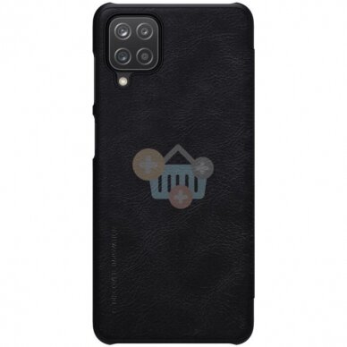 Samsung Galaxy A12 dėklas Nillkin Qin Leather (juodas) +++ TOP Kokybė 1 Samsung Galaxy A12 dėklas Nillkin Qin Leather (juodas) +++ TOP Kokybė 1