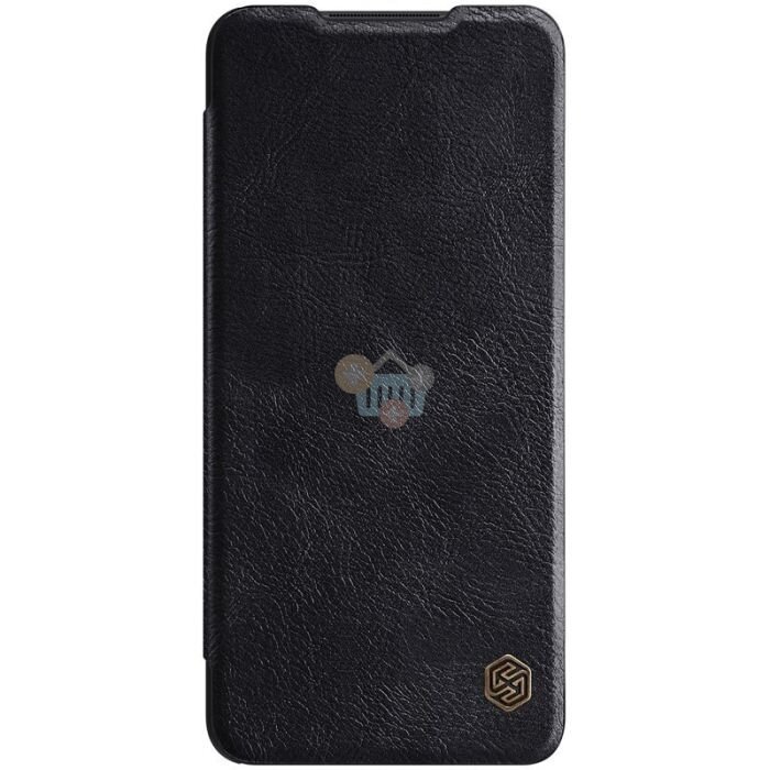Samsung Galaxy A12 dėklas Nillkin Qin Leather (juodas) +++ TOP Kokybė Samsung Galaxy A12 dėklas Nillkin Qin Leather (juodas) +++ TOP Kokybė