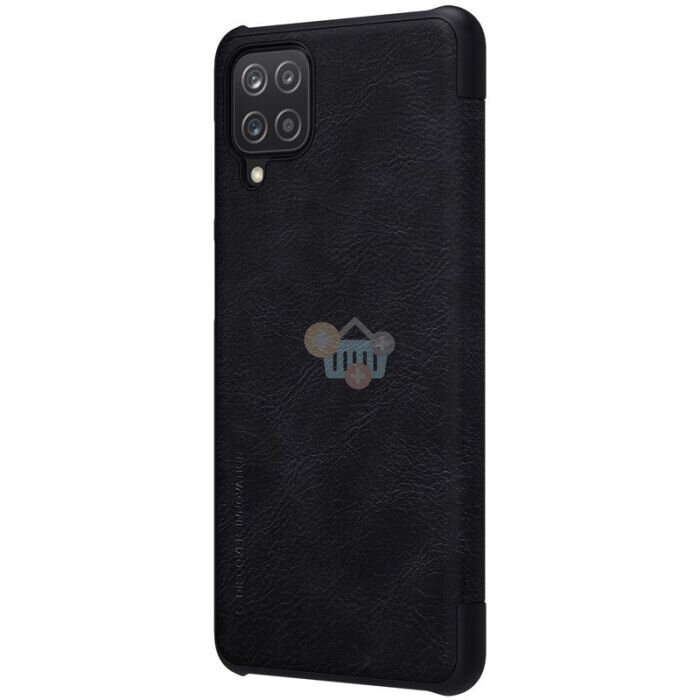 Samsung Galaxy A12 dėklas Nillkin Qin Leather (juodas) +++ TOP Kokybė 5 Samsung Galaxy A12 dėklas Nillkin Qin Leather (juodas) +++ TOP Kokybė 5
