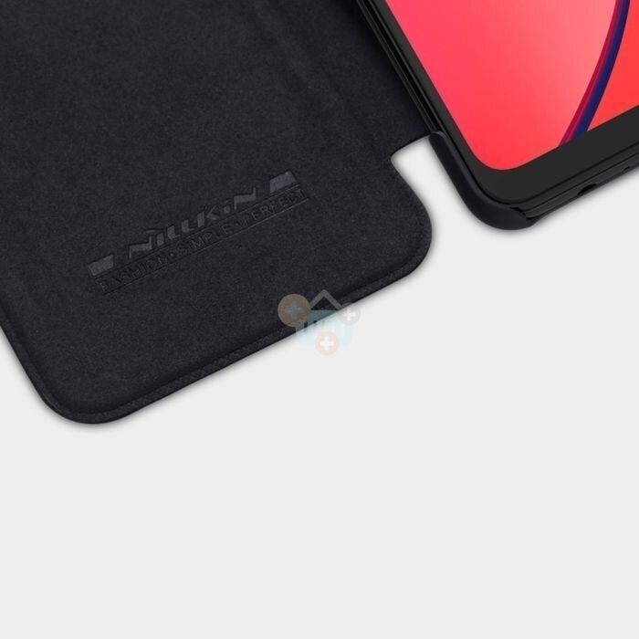 Samsung Galaxy A12 dėklas Nillkin Qin Leather (juodas) +++ TOP Kokybė 2 Samsung Galaxy A12 dėklas Nillkin Qin Leather (juodas) +++ TOP Kokybė 2