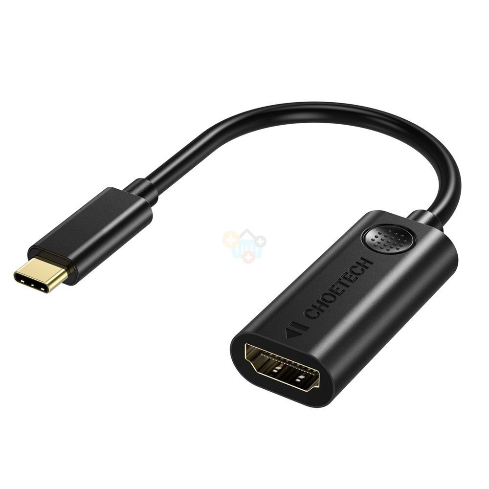 Adapteris Choetech USB-C -> HDMI, 0,2m. +++ TOP Mobilumas Adapteris Choetech USB-C -> HDMI, 0,2m. +++ TOP Mobilumas