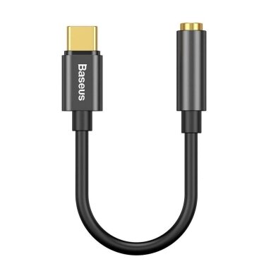 Adapteris Baseus USB Type-C -> 3.5mm audio AUX Female (CATL54-01)