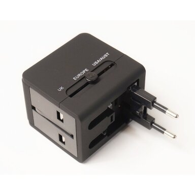 Adapteris EU / UK / USA / AUS / USB Adapteris EU / UK / USA / AUS / USB
