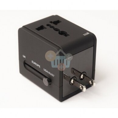 Adapteris EU / UK / USA / AUS / USB 4 Adapteris EU / UK / USA / AUS / USB 4