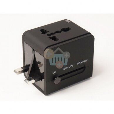 Adapteris EU / UK / USA / AUS / USB 5 Adapteris EU / UK / USA / AUS / USB 5