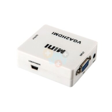Adapteris VGA + Audio -> HDMI