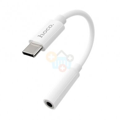 Adapteris HOCO LS30 USB Type-C (M) - ausinių jungtis 3.5mm (F) Adapteris HOCO LS30 USB Type-C (M) - ausinių jungtis 3.5mm (F)