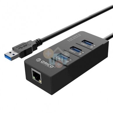 Adapteris ORICO USB R01-U3-V1-BK-BP Adapteris ORICO USB R01-U3-V1-BK-BP