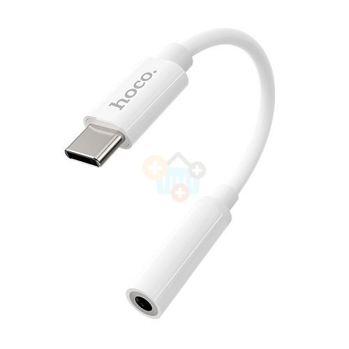 Adapteris HOCO LS30 USB Type-C (M) - ausinių jungtis 3.5mm (F) Adapteris HOCO LS30 USB Type-C (M) - ausinių jungtis 3.5mm (F)