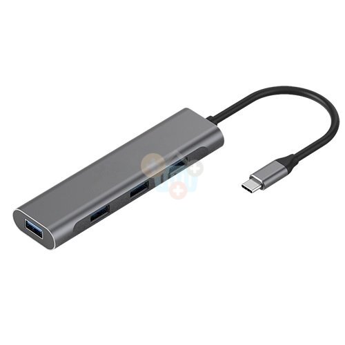Adapteris USB Type-C - 4 x USB 3.0 Adapteris USB Type-C - 4 x USB 3.0