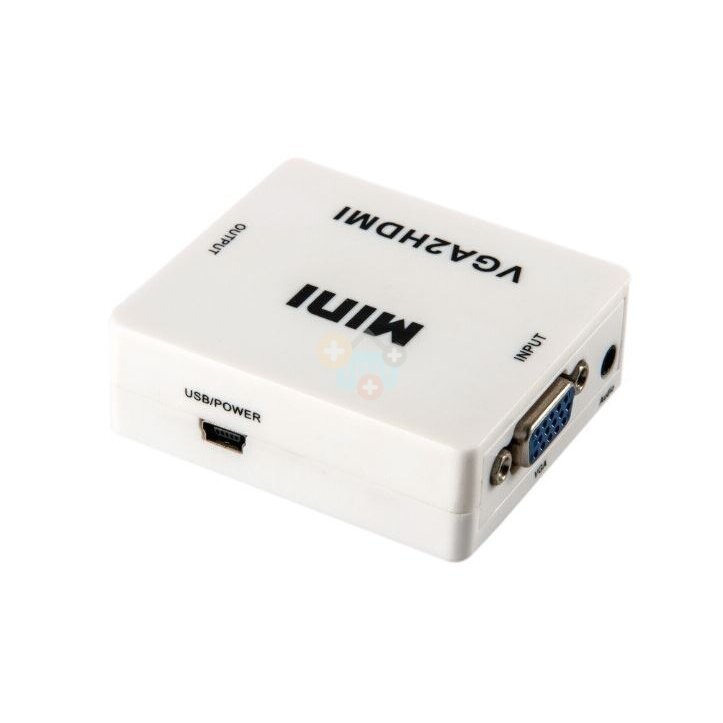 Adapteris VGA + Audio -> HDMI