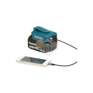 Akumuliatorių adapteris Makita 18V 2X USB 2 Akumuliatorių adapteris Makita 18V 2X USB 2