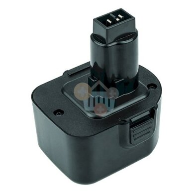 Įrankių akumuliatorius DEWALT DE9074, 12V, 3.0Ah, Ni-MH EXD Įrankių akumuliatorius DEWALT DE9074, 12V, 3.0Ah, Ni-MH EXD