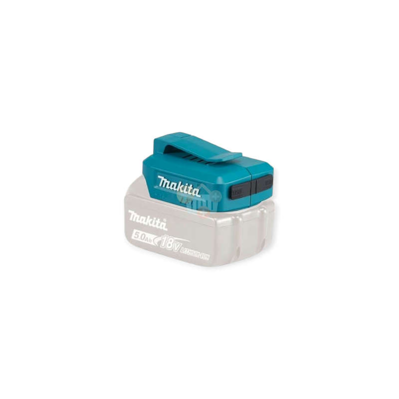 Akumuliatorių adapteris Makita 18V 2X USB 1 Akumuliatorių adapteris Makita 18V 2X USB 1