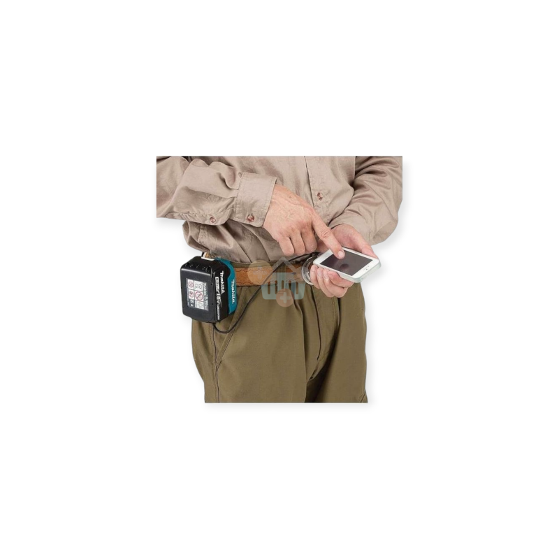 Akumuliatorių adapteris Makita 18V 2X USB 3 Akumuliatorių adapteris Makita 18V 2X USB 3