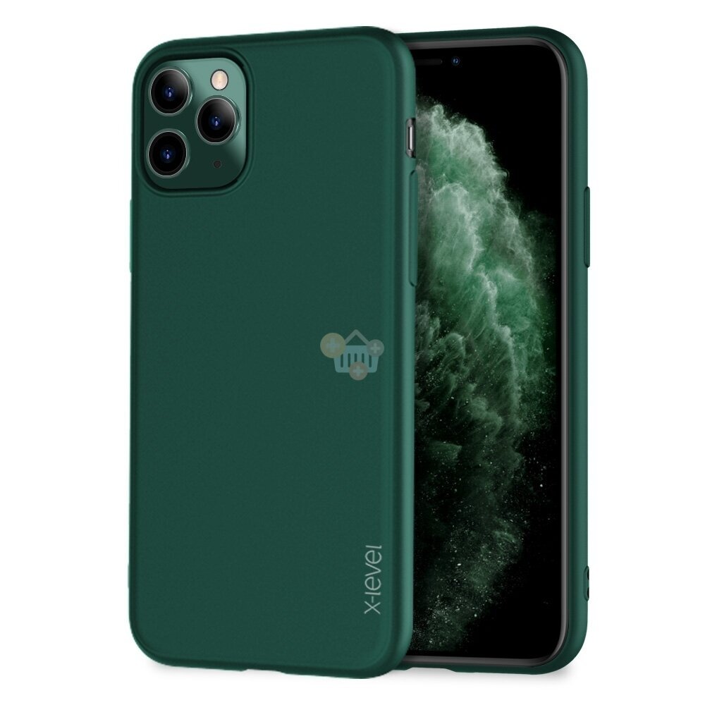 Apple iPhone 13 Pro dėklas X-Level Guardian (tamsiai žalias) +++ TOP Komfortas