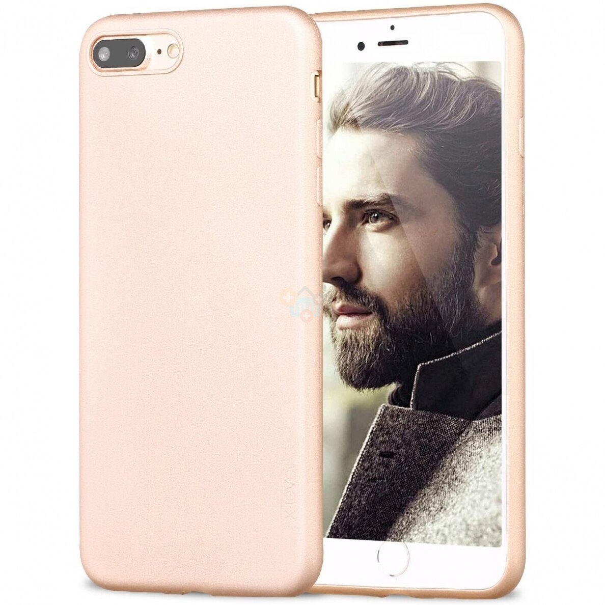 Apple iPhone 7 Plus/8 Plus dėklas X-Level Guardian (auksinis) +++ TOP Komfortas Apple iPhone 7 Plus/8 Plus dėklas X-Level Guardian (auksinis) +++ TOP Komfortas