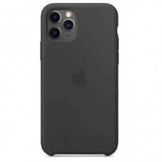 Apple iPhone 11 Pro silikoninis dėklas (juodas) MWYN2ZM/A +++ TOP Kokybė