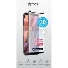 Apsauginis stiklas Huawei P40 Toti Full Cover (3D, juodas) +++ TOP efektyvumas