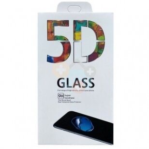 Apsauginis stiklas Samsung Galaxy Note 20 Ultra, 5D Full Glue (lenktas, juodas, be išpjovimo) +++ TOP Balansas