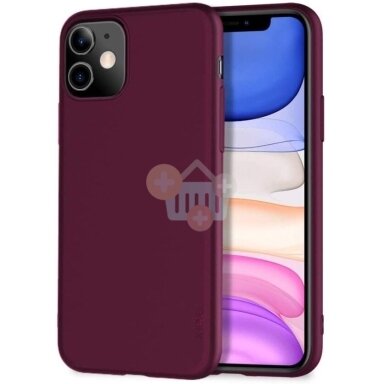 Apple iPhone 11 dėklas X-Level Guardian (bordo) +++ TOP Komfortas Apple iPhone 11 dėklas X-Level Guardian (bordo) +++ TOP Komfortas