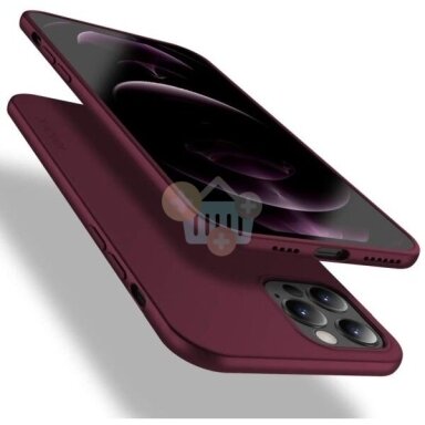 Apple iPhone 12 Pro Max dėklas X-Level Guardian (bordo) +++ TOP Komfortas Apple iPhone 12 Pro Max dėklas X-Level Guardian (bordo) +++ TOP Komfortas