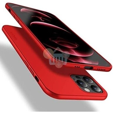 Apple iPhone 12 Pro Max dėklas X-Level Guardian (raudonas) +++ TOP Komfortas Apple iPhone 12 Pro Max dėklas X-Level Guardian (raudonas) +++ TOP Komfortas
