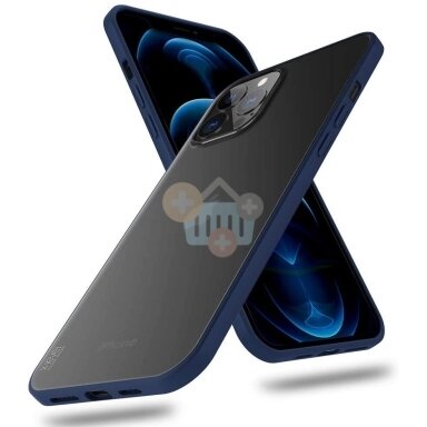 Apple iPhone 12, 12 Pro dėklas X-Level Guardian (tamsiai mėlynas) +++ TOP Komfortas Apple iPhone 12, 12 Pro dėklas X-Level Guardian (tamsiai mėlynas) +++ TOP Komfortas