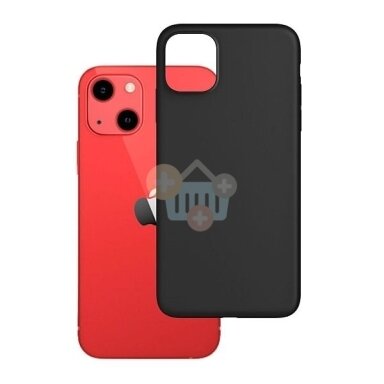 Apple iPhone 13 Mini dėklas 3MK Matt Case (juodas) +++ TOP Komfortas