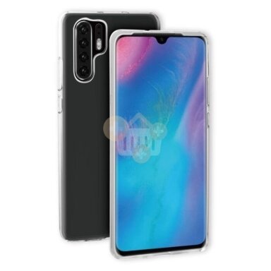 Huawei P30 dėklas BeHello Gel Case (skaidrus) +++ TOP Komfortas