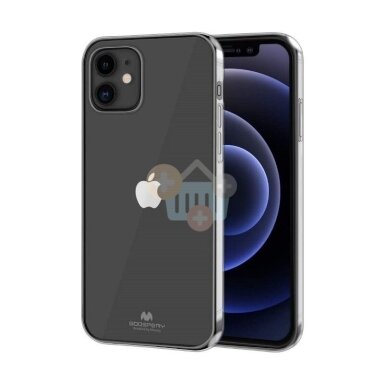 Apple iPhone 13 Pro dėklas Mercury Jelly Clear (skaidrus)