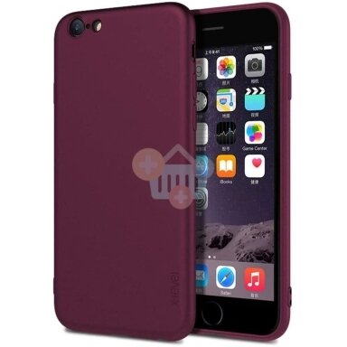 Apple iPhone 6/6S dėklas X-Level Guardian (bordo) +++ TOP Komfortas Apple iPhone 6/6S dėklas X-Level Guardian (bordo) +++ TOP Komfortas