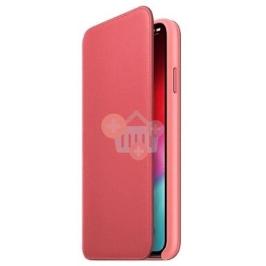 Apple iPhone XS Max odinis Folio dėklas (rožinis) MRX62ZM/A originalus Apple iPhone XS Max odinis Folio dėklas (rožinis) MRX62ZM/A originalus