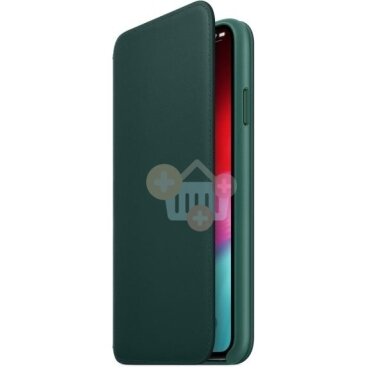 Apple iPhone XS Max odinis Folio dėklas (žalias) MRX42ZM/A originalus Apple iPhone XS Max odinis Folio dėklas (žalias) MRX42ZM/A originalus