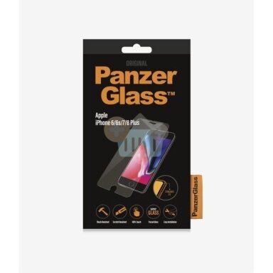 Apsauginis stiklas Apple iPhone 6 Plus/6s Plus/7 Plus/8 Plus (Skaidrus) PanzerGlass Premium +++ TOP Saugumas Apsauginis stiklas Apple iPhone 6 Plus/6s Plus/7 Plus/8 Plus (Skaidrus) PanzerGlass Premium +++ TOP Saugumas