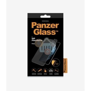 Apsauginis stiklas Apple iPhone X/Xs/11 Pro (Juodas) PanzerGlass Premium +++ TOP Privatumas Apsauginis stiklas Apple iPhone X/Xs/11 Pro (Juodas) PanzerGlass Premium +++ TOP Privatumas