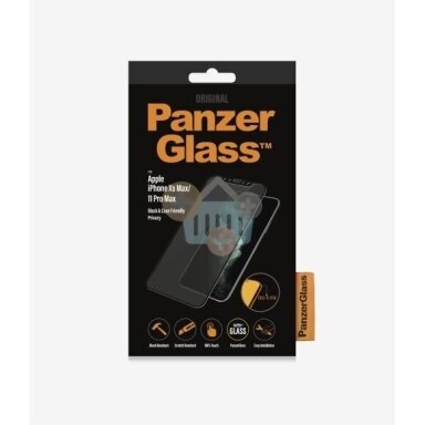Apsauginis stiklas Apple iPhone X/Xs/11 Pro (Juodas) PanzerGlass Premium +++ TOP Privatumas