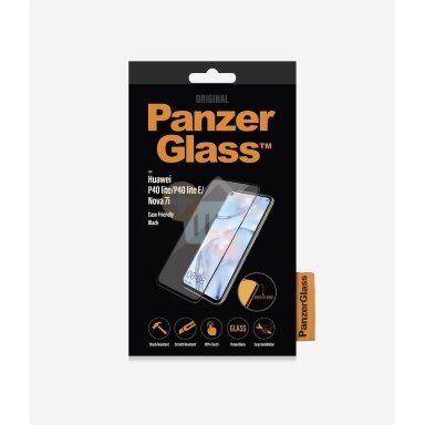 Apsauginis stiklas Huawei P40 lite, P40 lite E, Nova 7i (Juodas) PanzerGlass Premium +++ TOP Saugumas Apsauginis stiklas Huawei P40 lite, P40 lite E, Nova 7i (Juodas) PanzerGlass Premium +++ TOP Saugumas