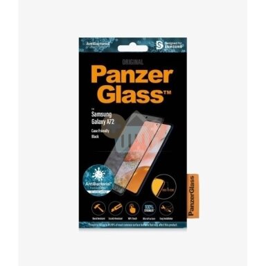 Apsauginis stiklas Samsung Galaxy A72 (Juodas) PanzerGlass Premium +++ TOP Saugumas Apsauginis stiklas Samsung Galaxy A72 (Juodas) PanzerGlass Premium +++ TOP Saugumas
