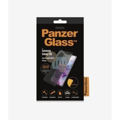 Apsauginis stiklas Samsung Galaxy S20 (Juodas) PanzerGlass Premium +++ TOP Privatumas Apsauginis stiklas Samsung Galaxy S20 (Juodas) PanzerGlass Premium +++ TOP Privatumas