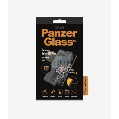 Apsauginis stiklas Samsung Galaxy S20 Ultra (Juodas) PanzerGlass Premium +++ TOP Saugumas Apsauginis stiklas Samsung Galaxy S20 Ultra (Juodas) PanzerGlass Premium +++ TOP Saugumas