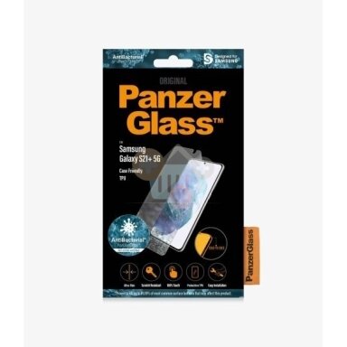 Apsauginis stiklas Samsung Galaxy S21+ (Skaidrus) PanzerGlass Premium +++ TOP Saugumas Apsauginis stiklas Samsung Galaxy S21+ (Skaidrus) PanzerGlass Premium +++ TOP Saugumas