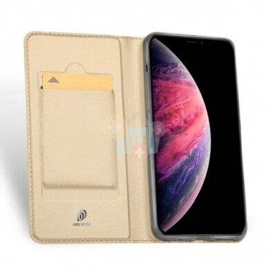 Apple iPhone 11 Pro dėklas Dux Ducis Skin Pro (auksinis) +++ TOP Balansas 3