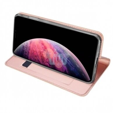 Apple iPhone 11 Pro Max dėklas Dux Ducis Skin Pro (rožinis-auksinis) +++ TOP Balansas 4