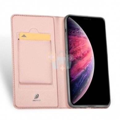 Apple iPhone 11 Pro Max dėklas Dux Ducis Skin Pro (rožinis-auksinis) +++ TOP Balansas 2