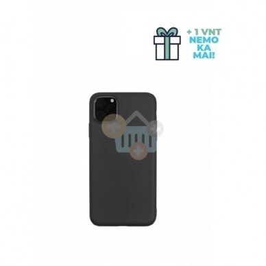 Apple iPhone 11 Pro Max dėklas Just Must Candy Silicone (juodas) +++ TOP Balansas +1 vnt. NEMOKAMAI! Apple iPhone 11 Pro Max dėklas Just Must Candy Silicone (juodas) +++ TOP Balansas +1 vnt. NEMOKAMAI!