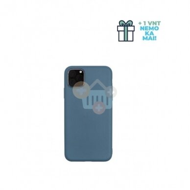 Apple iPhone 11 Pro dėklas Just Must Candy Silicone (tamsiai mėlynas) +++ TOP Balansas +1 vnt. NEMOKAMAI! Apple iPhone 11 Pro dėklas Just Must Candy Silicone (tamsiai mėlynas) +++ TOP Balansas +1 vnt. NEMOKAMAI!