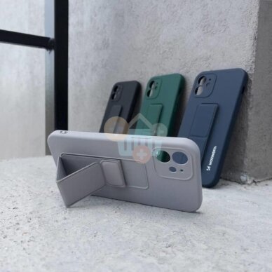 Apple iPhone 11 silikoninis dėklas Wozinsky Kickstand Case (mėta) +++ TOP Funkcionalumas 9 Apple iPhone 11 silikoninis dėklas Wozinsky Kickstand Case (mėta) +++ TOP Funkcionalumas 9